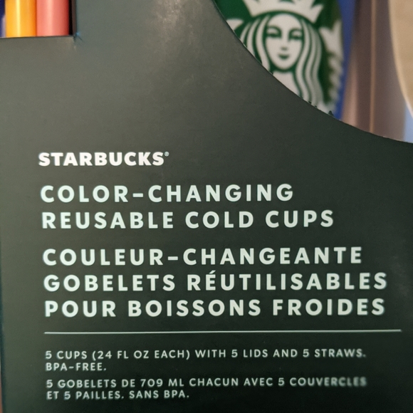 Starbucks color changing 2020 reusable cups - Picture 4 of 5